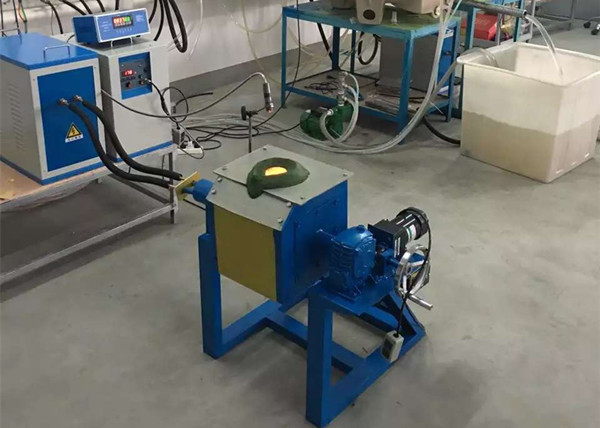 25KWIGBT新型节能中频感应熔炼炉