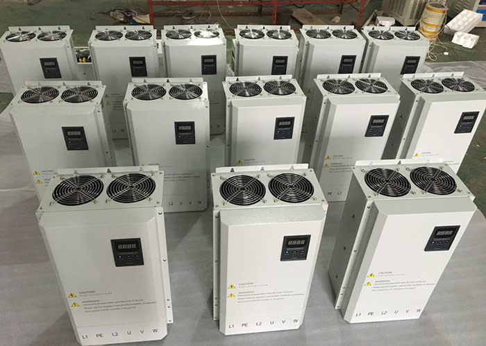30KW电磁感应加热系统多台串联应用在原油石油管道电磁加热和保温